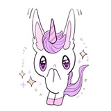 Young Unicorn WhatsApp Sticker #4