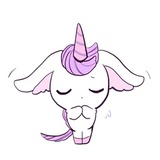 Young Unicorn WhatsApp Sticker #5