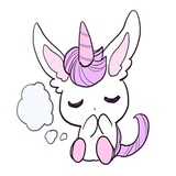 Young Unicorn WhatsApp Sticker #9