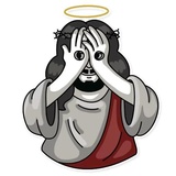 Jesus WhatsApp Sticker #10