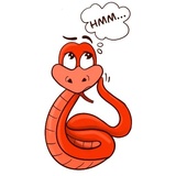 Snake WhatsApp Sticker #14