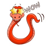 Snake WhatsApp Sticker #17