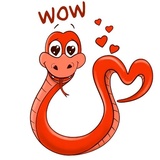 Snake WhatsApp Sticker #7