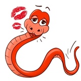 Snake WhatsApp Sticker #9